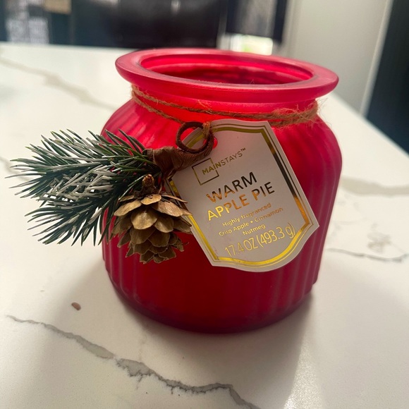 Mainstays Warm Apple Pie Candle - Picture 1 of 3